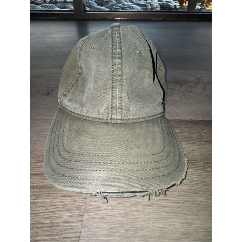 Prana Adjustable Baseball Hat Olive Green
